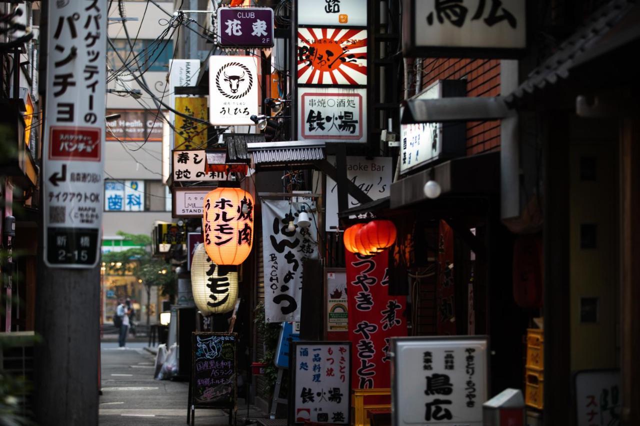 Lof Hotel Shimbashi Prefektura Tokio Exteriér fotografie