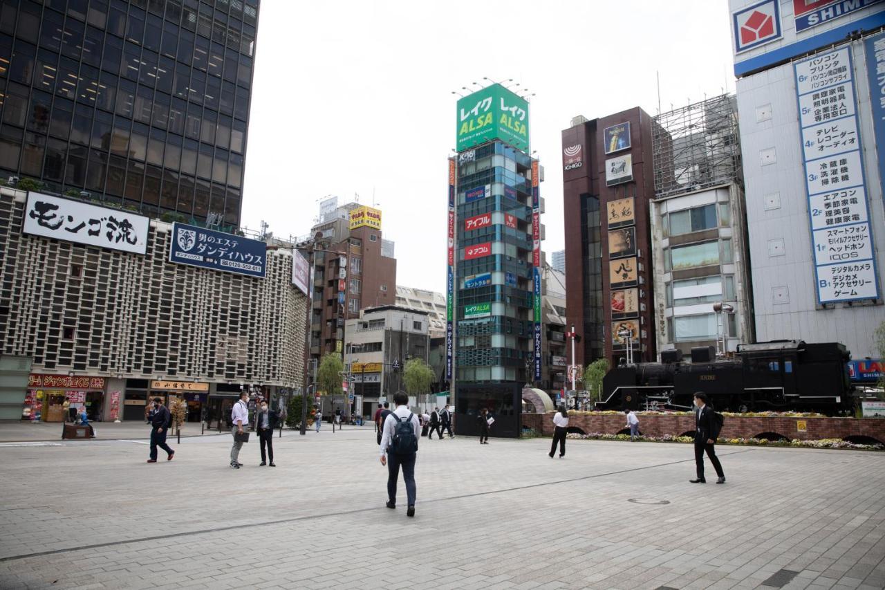 Lof Hotel Shimbashi Prefektura Tokio Exteriér fotografie